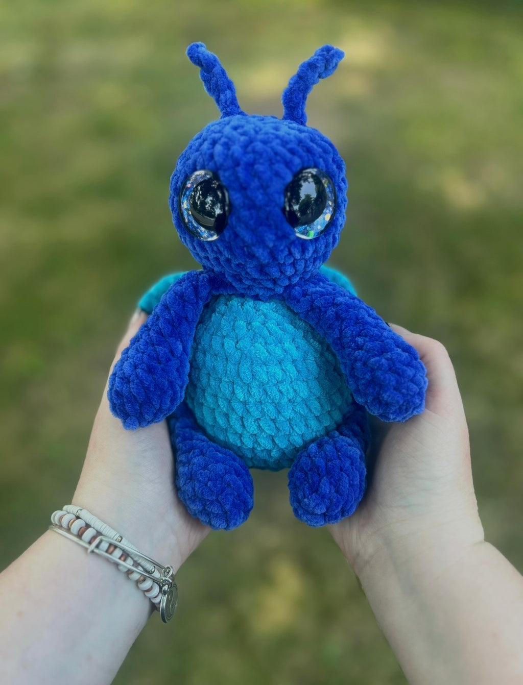 Lola the Ladybug Hand Crocheted Plushies in several colors
