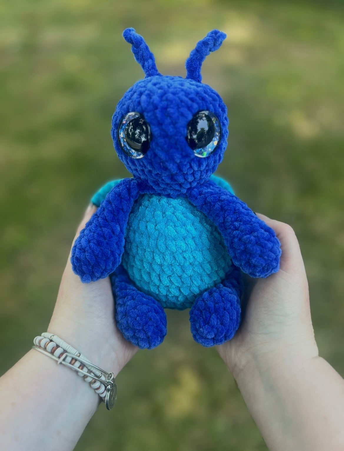 Lola the Ladybug Hand Crocheted Plushies in several colors
