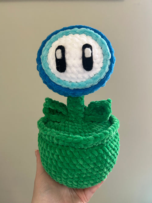 Fire Flower Plushie Crochet Pattern