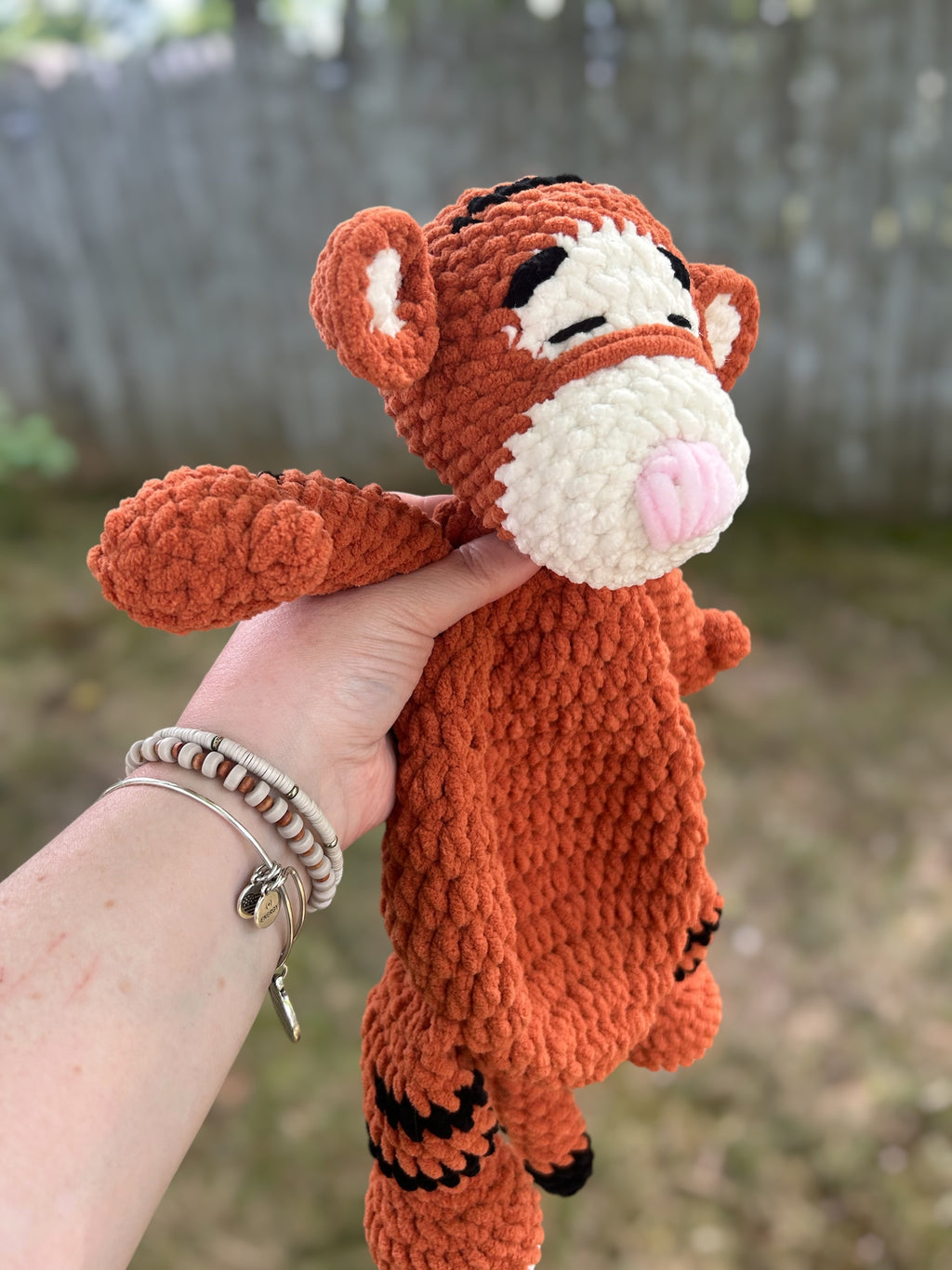 Tigger Crochet Lovey
