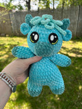 RTS Teal Highland Cow Plushie