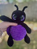 Lola the Ladybug Hand Crocheted Plushies in several colors