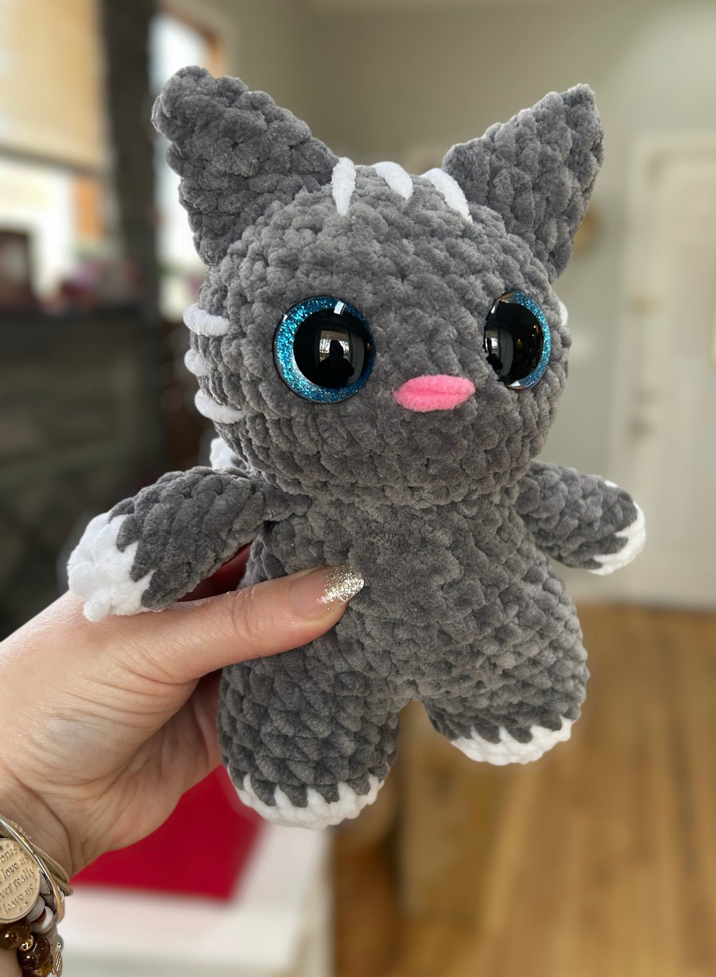 Hand crocheted Cat Plushies
