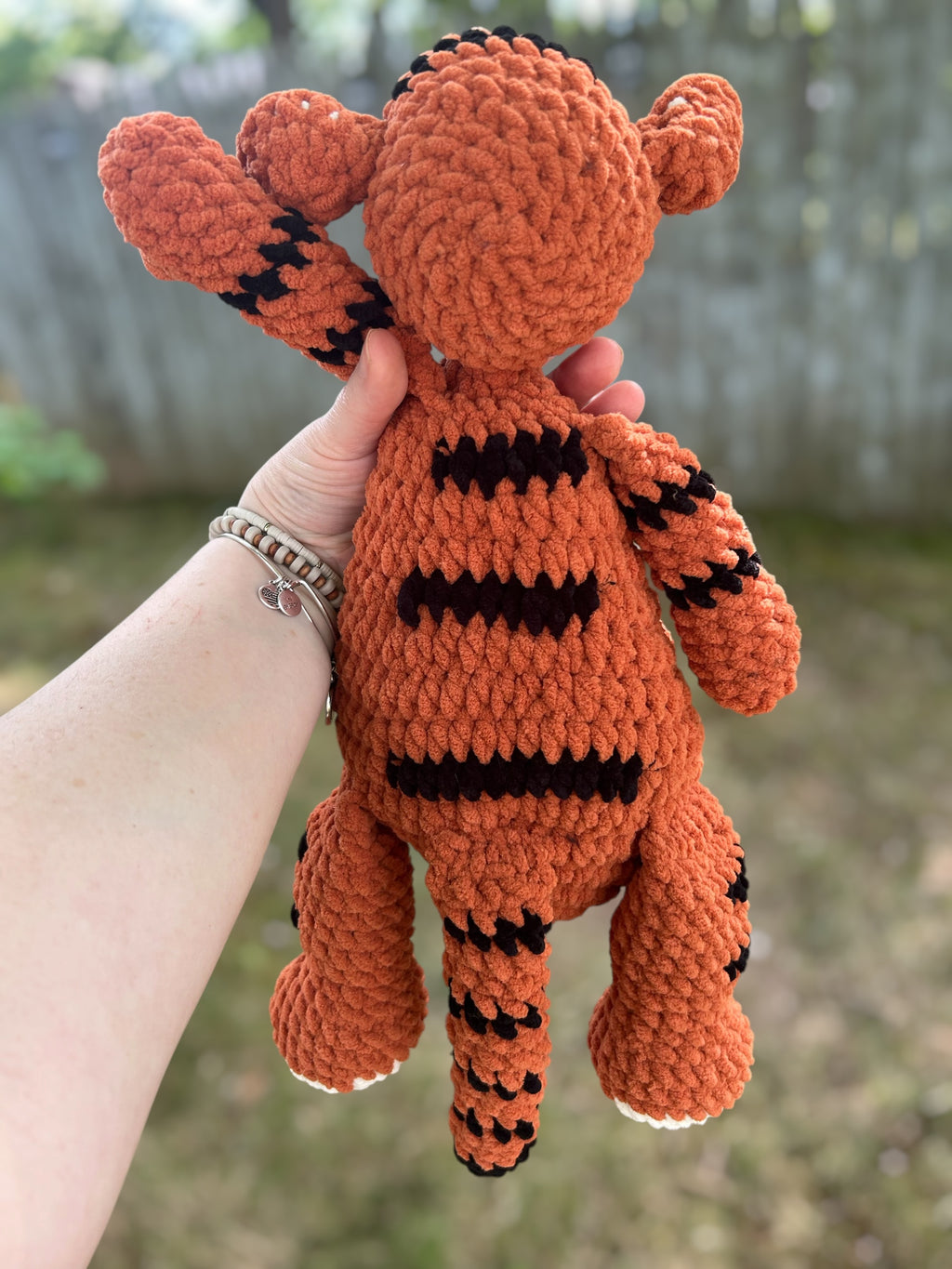 Tigger Crochet Lovey