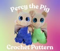 Percy The Pig Crochet Pattern